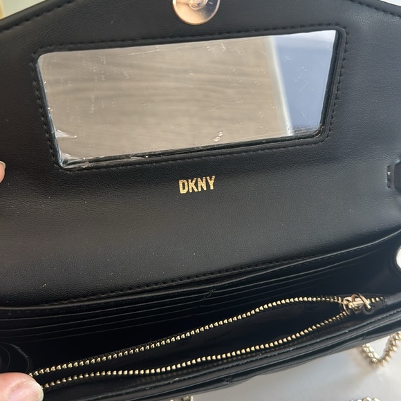 DKNY black cushioned purse - Picture 3 of 3